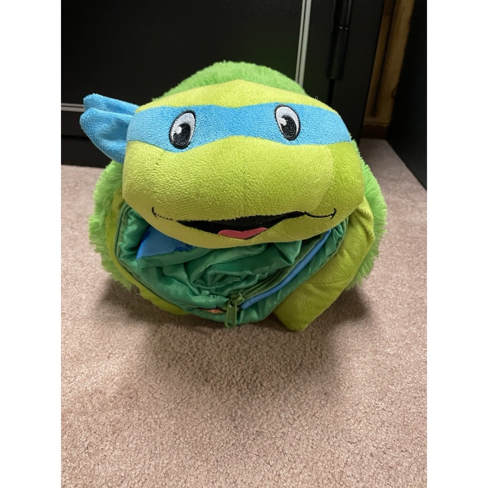 Teenage Mutant Ninja Turtles Pillow &‎ Sleeping Bag TMNT Nickelodeon Team Turtle